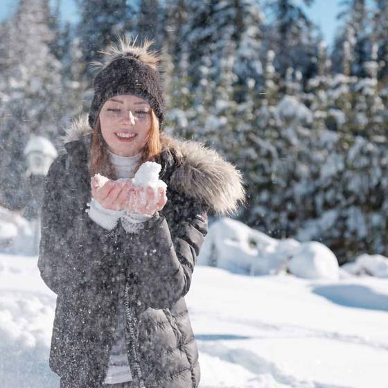 Spaß im Schnee im Hotel Teichwirt