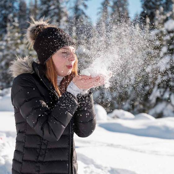 Spaß im Schnee im Hotel Teichwirt