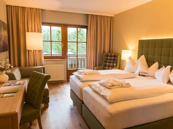 die Zimmer im Hotel Teichwirt