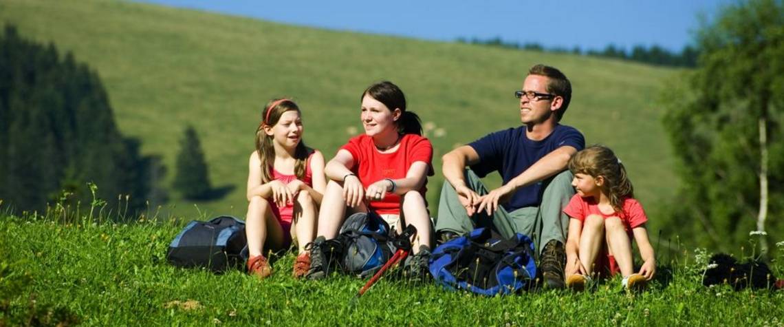 Wandern im Almenland auf der Teichalm