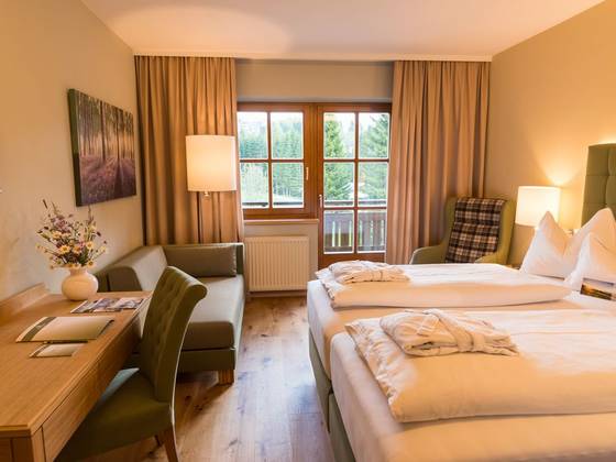 Zimmer im Hotel Teichwirt.