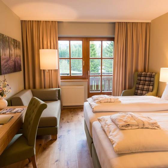 Zimmer im Hotel Teichwirt