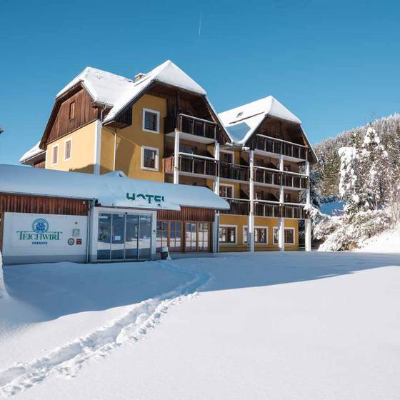 Winter im Hotel Teichwirt