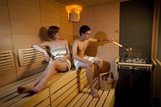 Finnische Sauna im Hotel Teichwirt