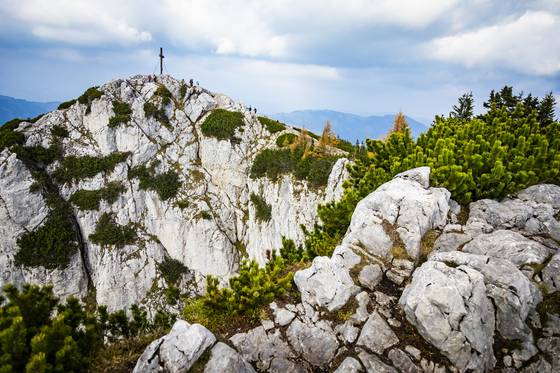 Der Ausblick vom Hochlantsch 
